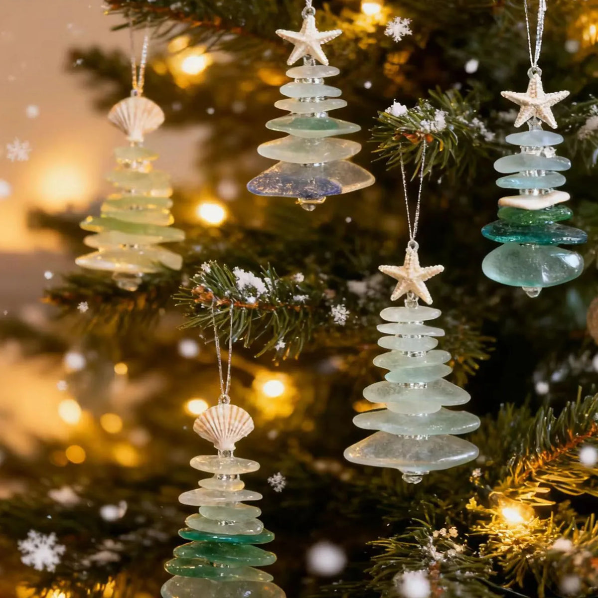Sea Glass Christmas Tree Advent Calendar
