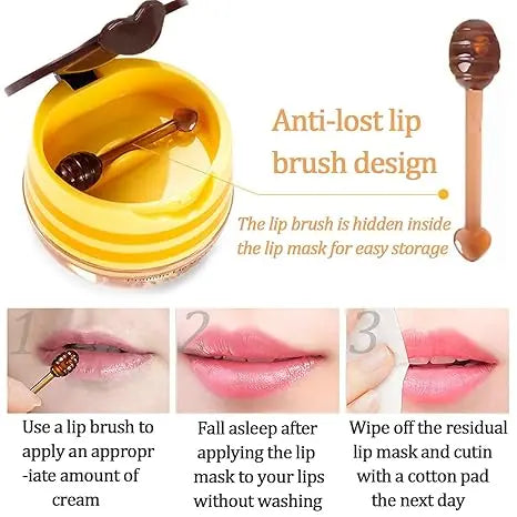 Bee Lip Balm Honey Pot π― | Nourish with Natural Beeswax & Honey