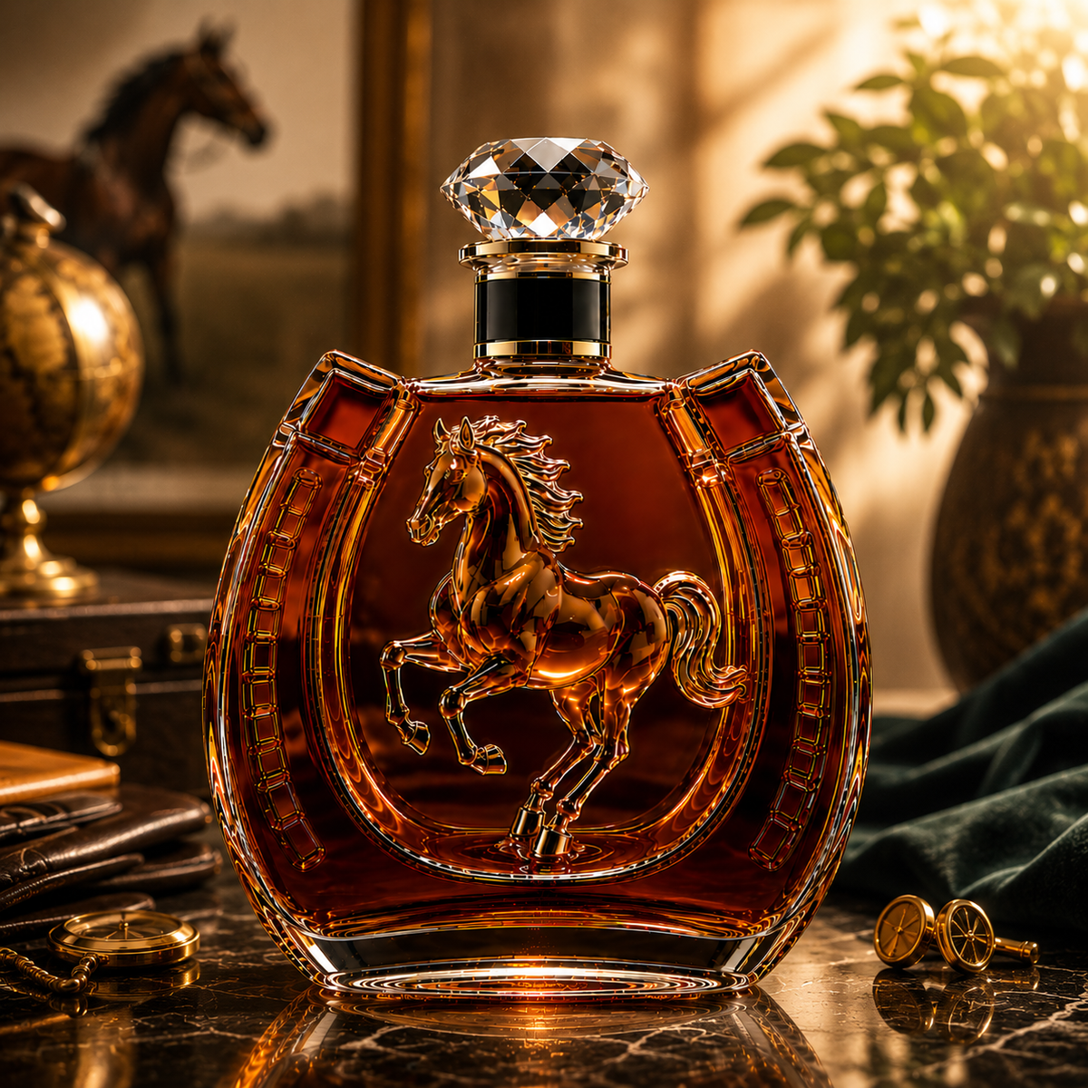 Horse Spirit Whiskey Decanter