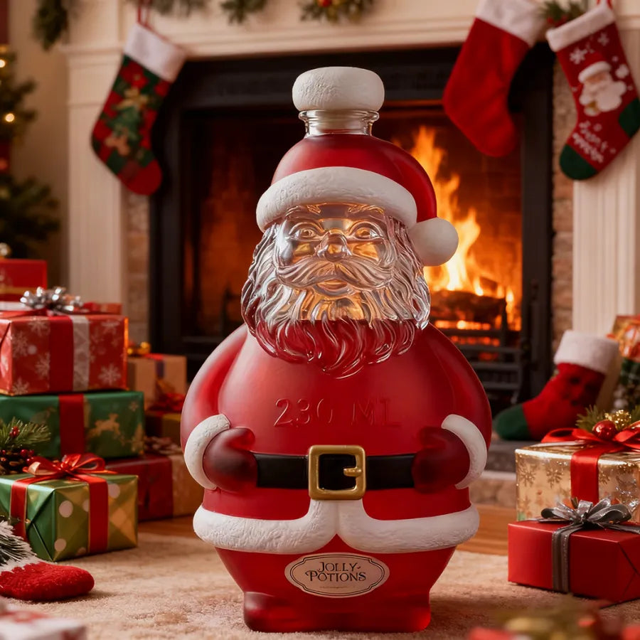 Santa Claus Whiskey Bottle
