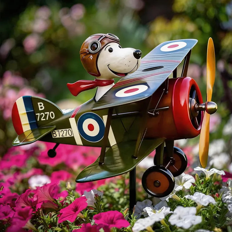 Pilot Puppy Garden Windmill
