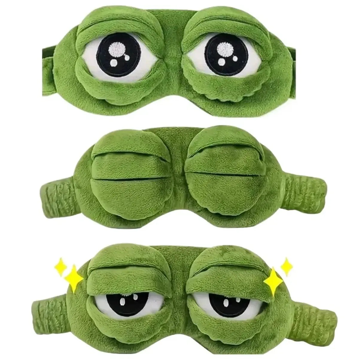 3D Cute Frog Sleep Eye Mask