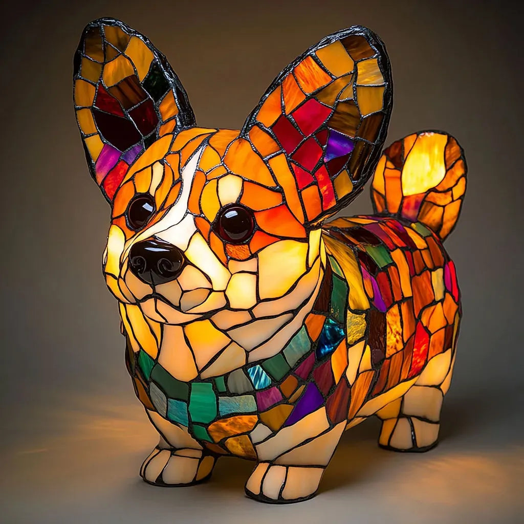 Cute Pet Dog LED Table Lamp