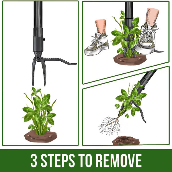 Detachable Stand Up Weed Puller Head