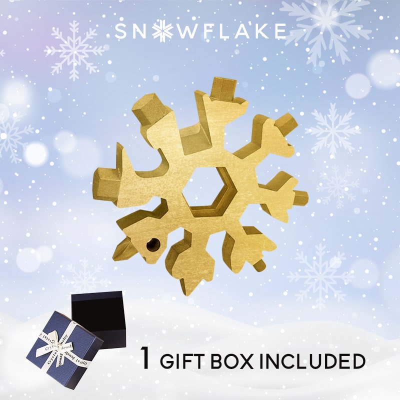 Snowflake - MultiTool 18-in-1 Stainless Steel