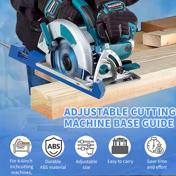 Adjustable Cutting Machine Base Guide