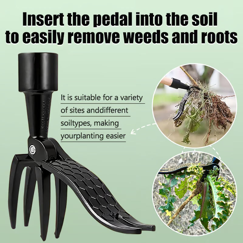Detachable Stand Up Weed Puller Head