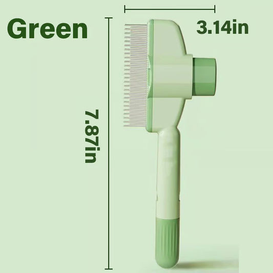 Self-cleaning Pet Flea Comb Grooming Brush