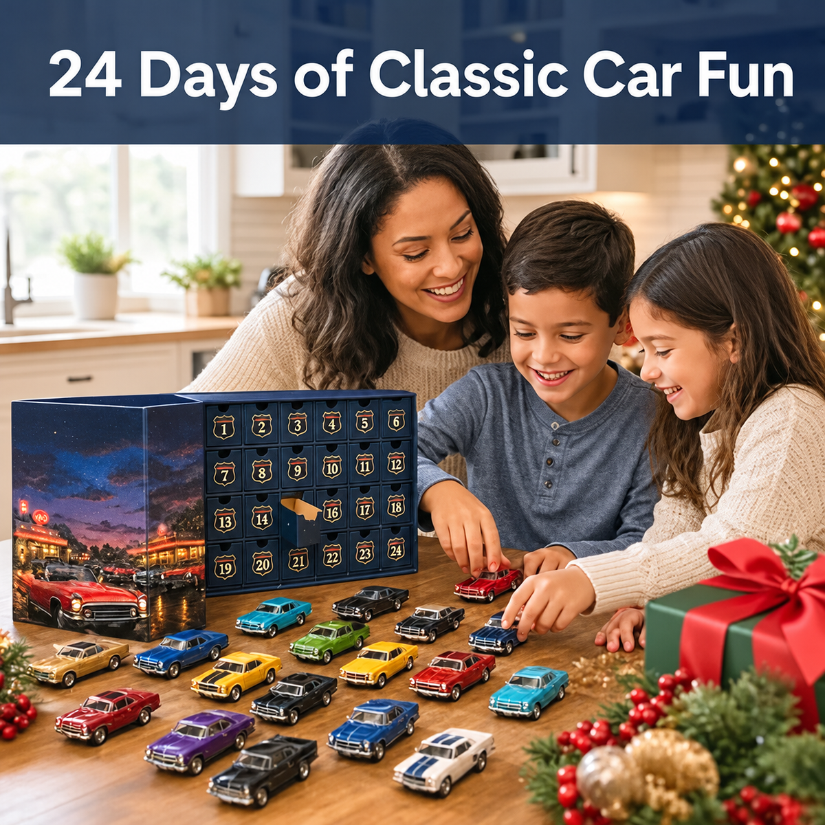 Classic American Cars Advent Calendar