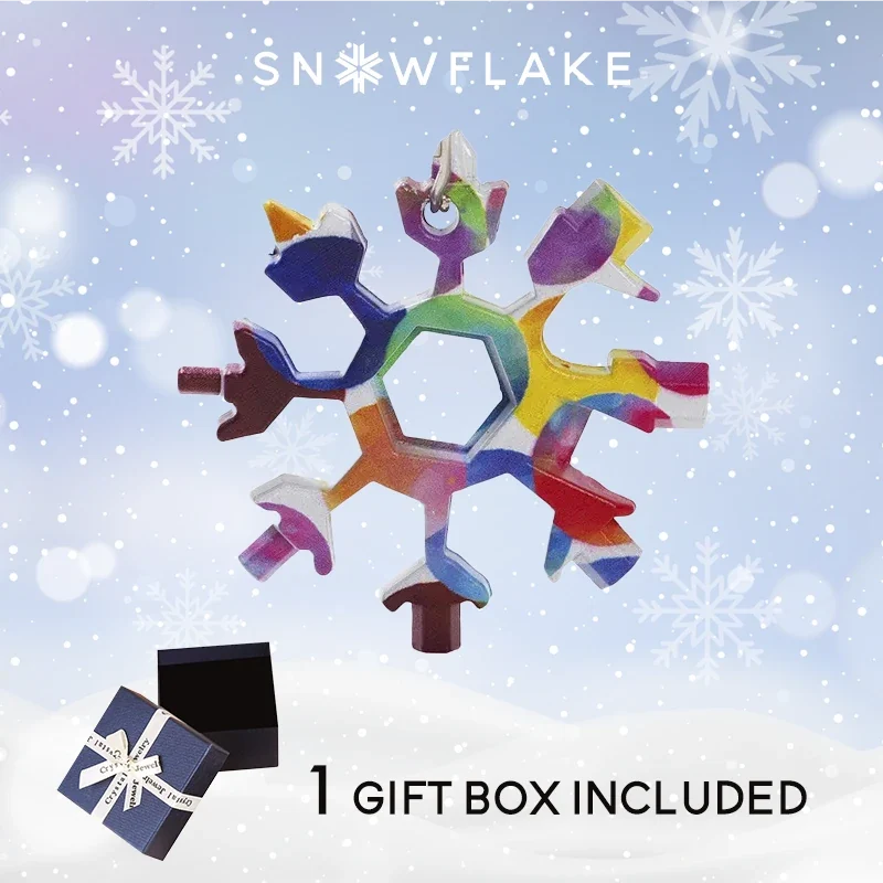Snowflake - MultiTool 18-in-1 Stainless Steel