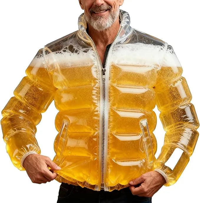 Transparent Beer Filled Jacket