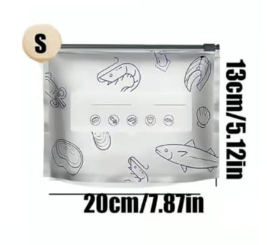 Reusable Aluminum Foil Sealable Storage Bags