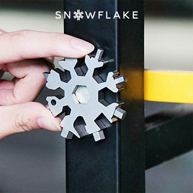 Snowflake - MultiTool 18-in-1 Stainless Steel