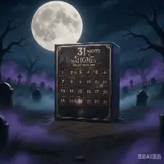 Halloween Surprise Figurine Advent Calendar