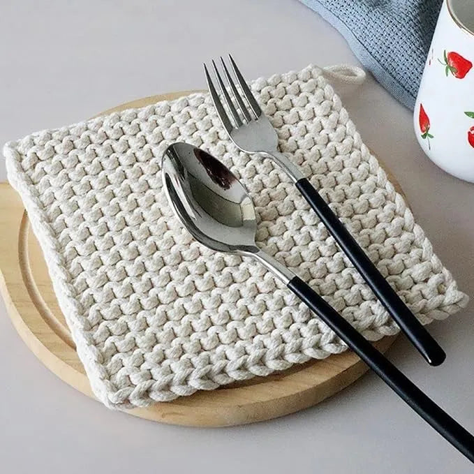 Woven Insulated Creative Decorative Coasters