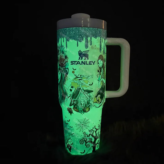Christmas Eve Jack In-Car Insulated 1200ml Luminous Glow Tumbler