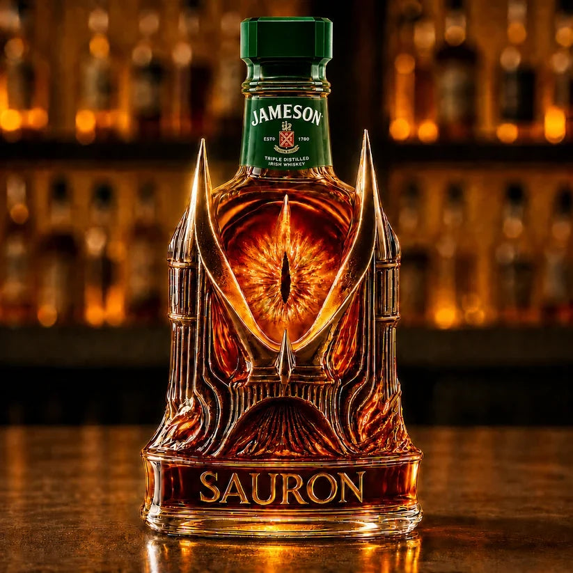 Eye of Sauron The Lord of the Rings Whiskey Bottle