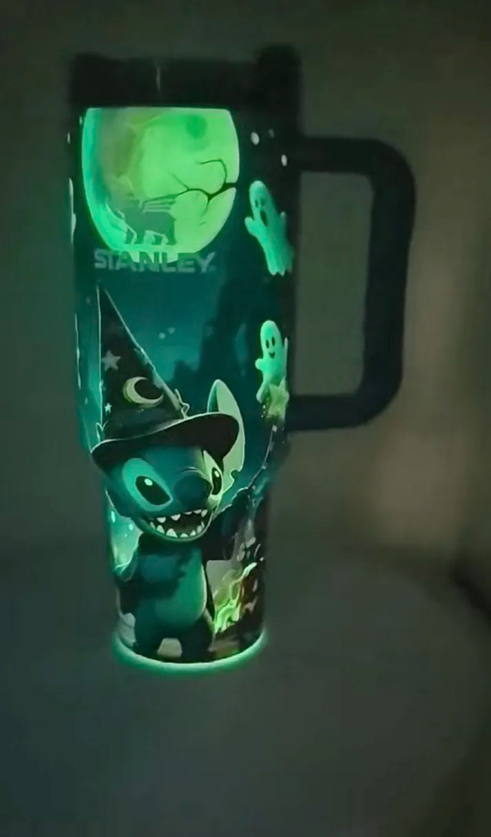 Christmas Eve Jack In-Car Insulated 1200ml Luminous Glow Tumbler