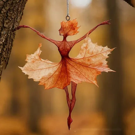 Autumn Leaf Ballerina Advent Calendar