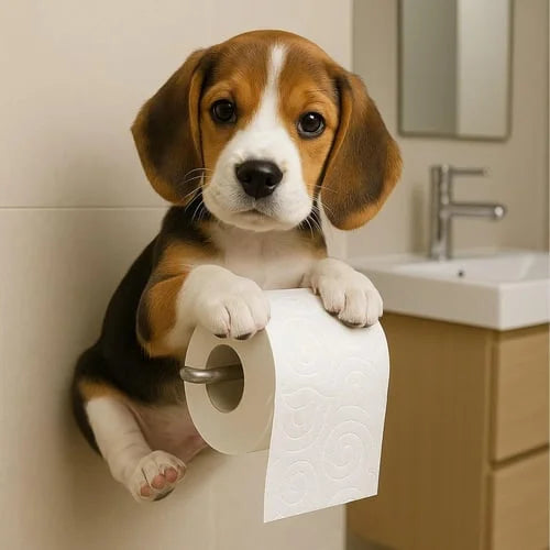 Dog Paper Holder