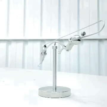 The Fisherman Balancing Sculpture
