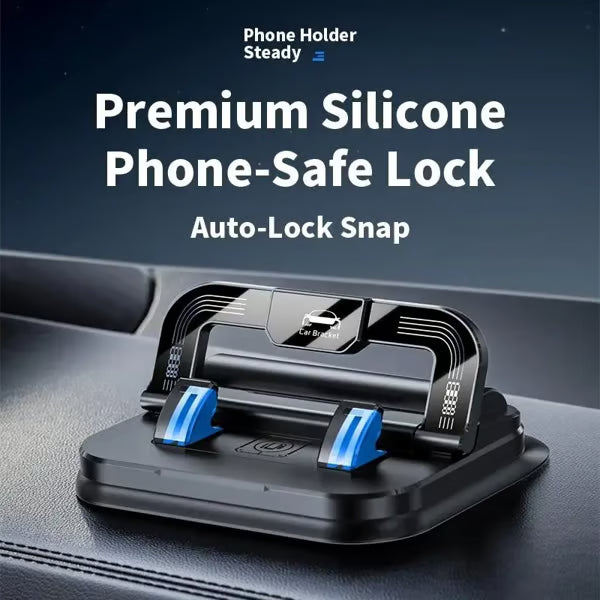 Car phone holder 360 degree rotation, suitable for car navigation in-car dashboard