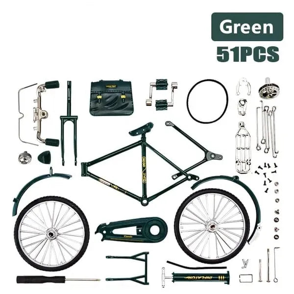 Metal DIY Bicycle Model Scale