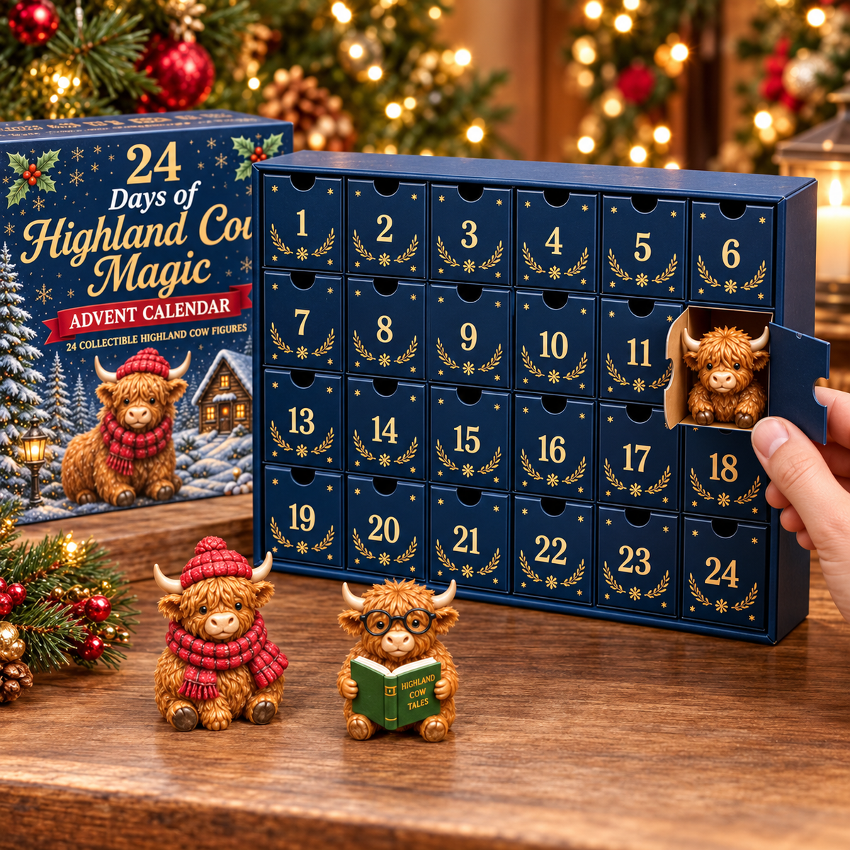 Highland Cow Advent Calendar