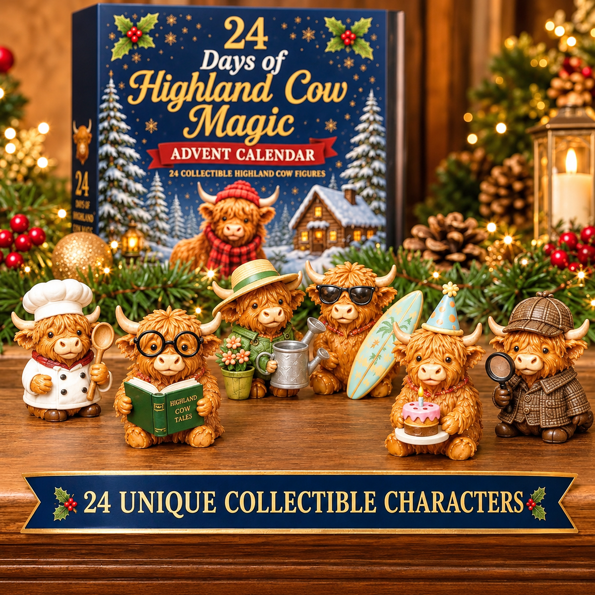 Highland Cow Advent Calendar