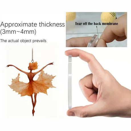 Autumn Leaf Ballerina Advent Calendar
