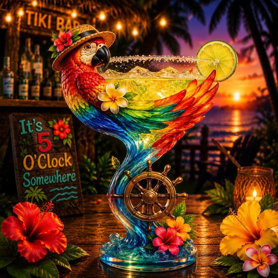 Tropical Margarita Glass
