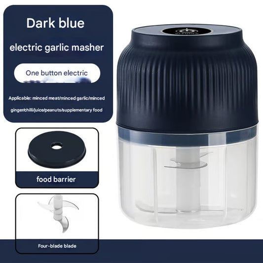 Electric Garlic Chopper, Mini Portable Veggie Cutter