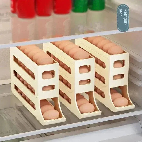 New 4-Layer Height Automatic Roll-Down Egg Dispenser