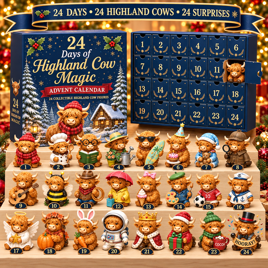 Highland Cow Advent Calendar
