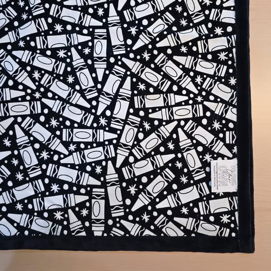 DIY Coloring Blanket