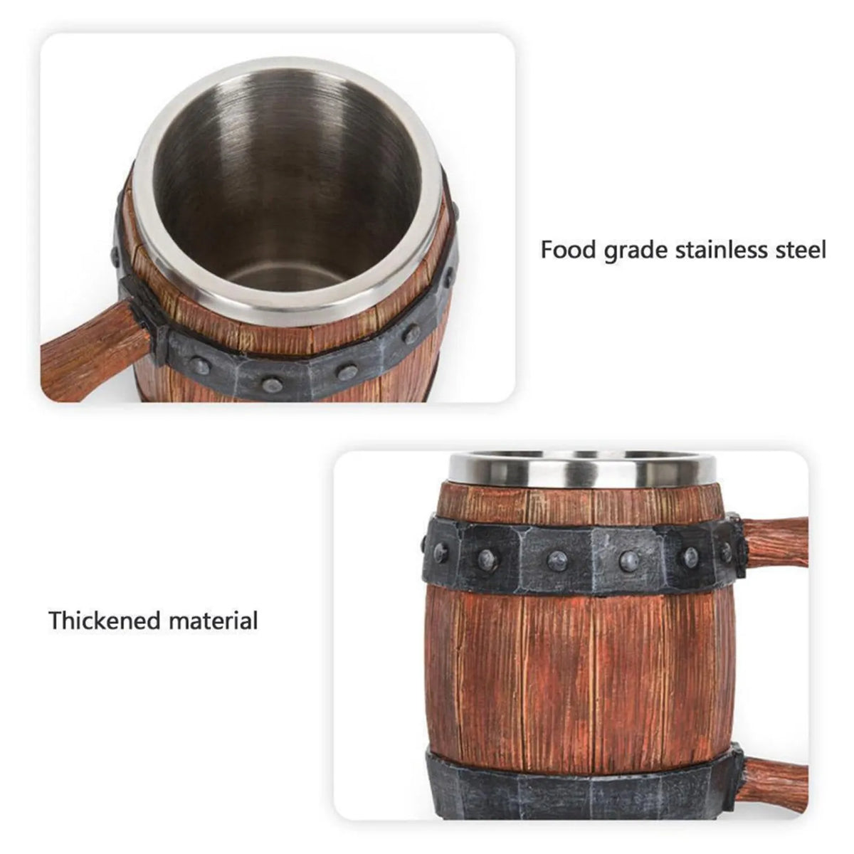 Handcrafted Wooden Mug