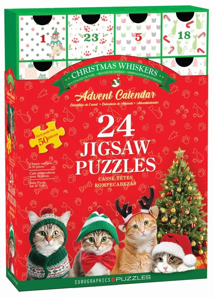 Christmas Advent Calendar Jigsaw Puzzle 1000pcs